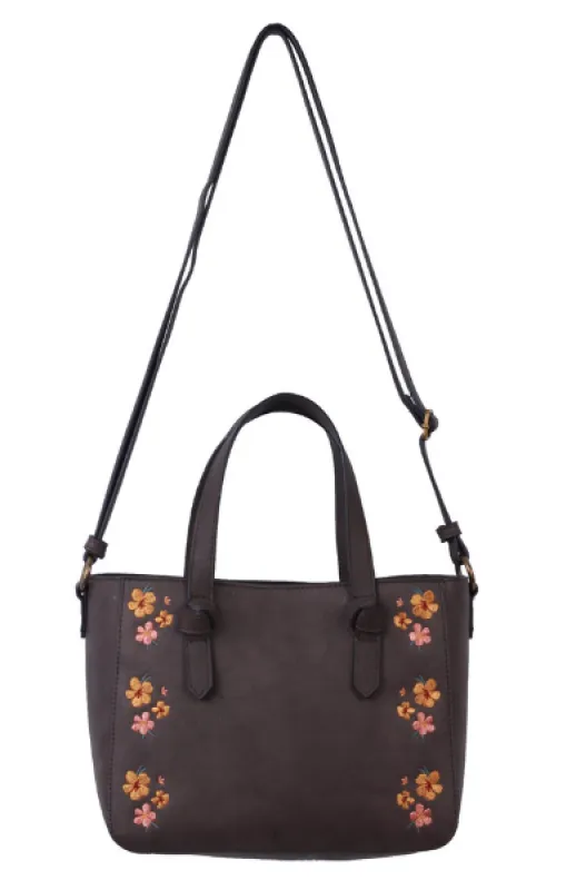 Marlena Mini Satchel in Brown sold by T-Shirt & Jeans