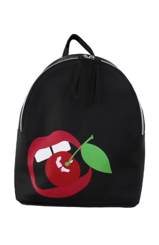 Jane Mini Dome Backpack in Cherry Bomb sold by T-Shirt & Jeans