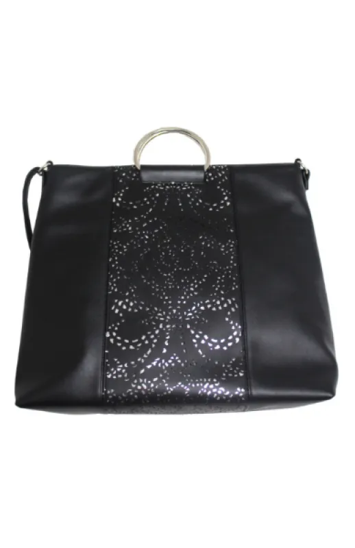 Dreamsicle Ring Tote in Black sold by T-Shirt & Jeans