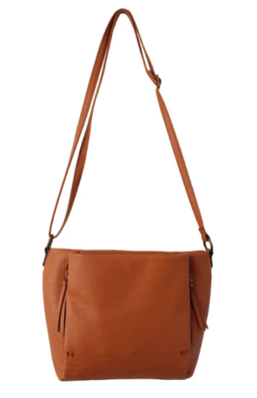Arielle Crossbody in Cognac sold by T-Shirt & Jeans