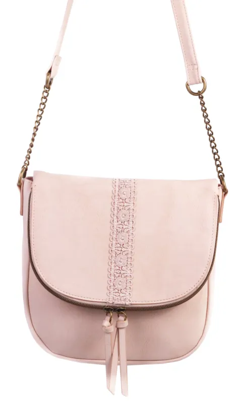 Claire Crossbody in Blush made by T-Shirt & Jeans