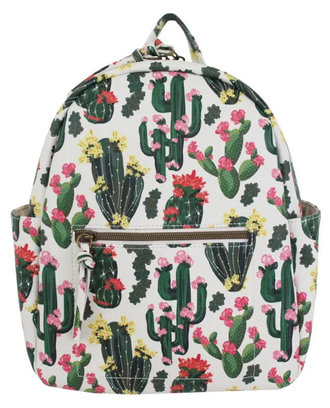 Soda Pop Backpack in Cactus Print sold by T-Shirt & Jeans