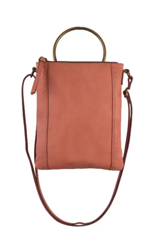 Ringer Passport Crossbody in Blush sold by T-Shirt & Jeans