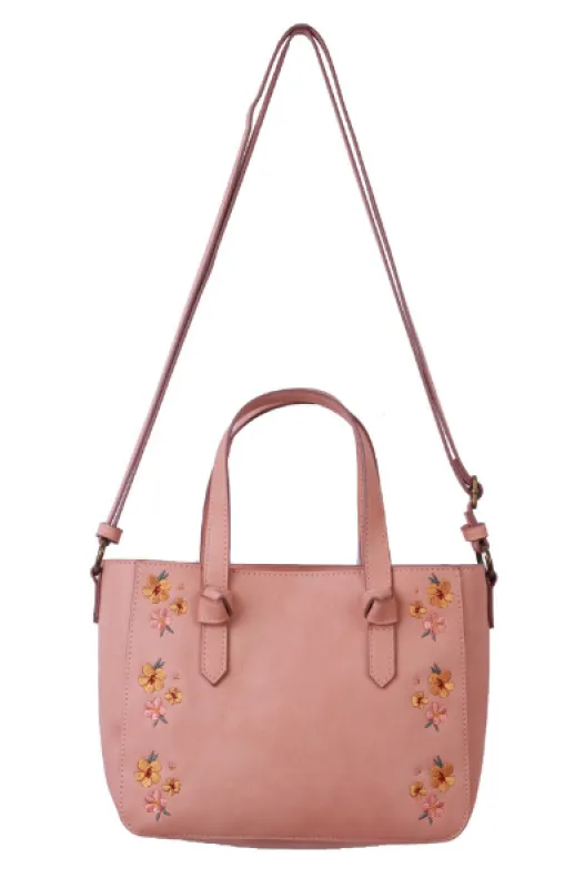 Marlena Mini Satchel in Blush sold by T-Shirt & Jeans