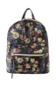 Summer Blooms Backpack in Black & Ivory sold by T-Shirt & Jeans