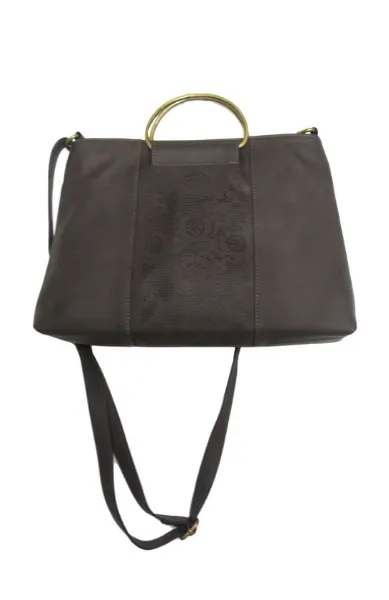 Sasha Ring Satchel in Brown sold by T-Shirt & Jeans