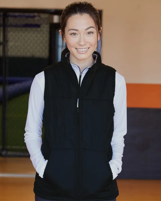 Badger - Women's Quilted Vest* sold by T-Shirt Addicts