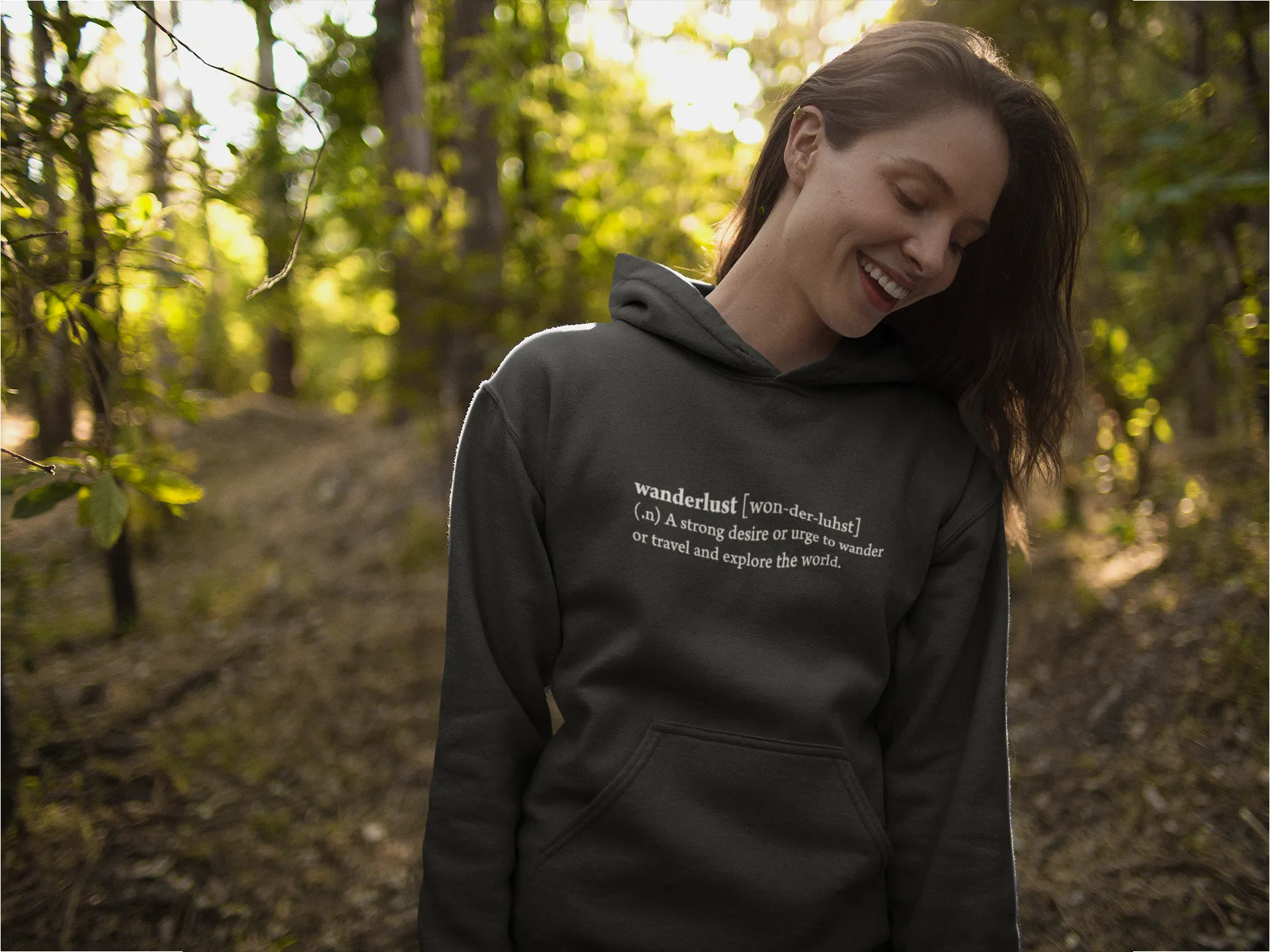 Wanderlust Sweatshirt / Hoodie sold by T-Shirt Addicts