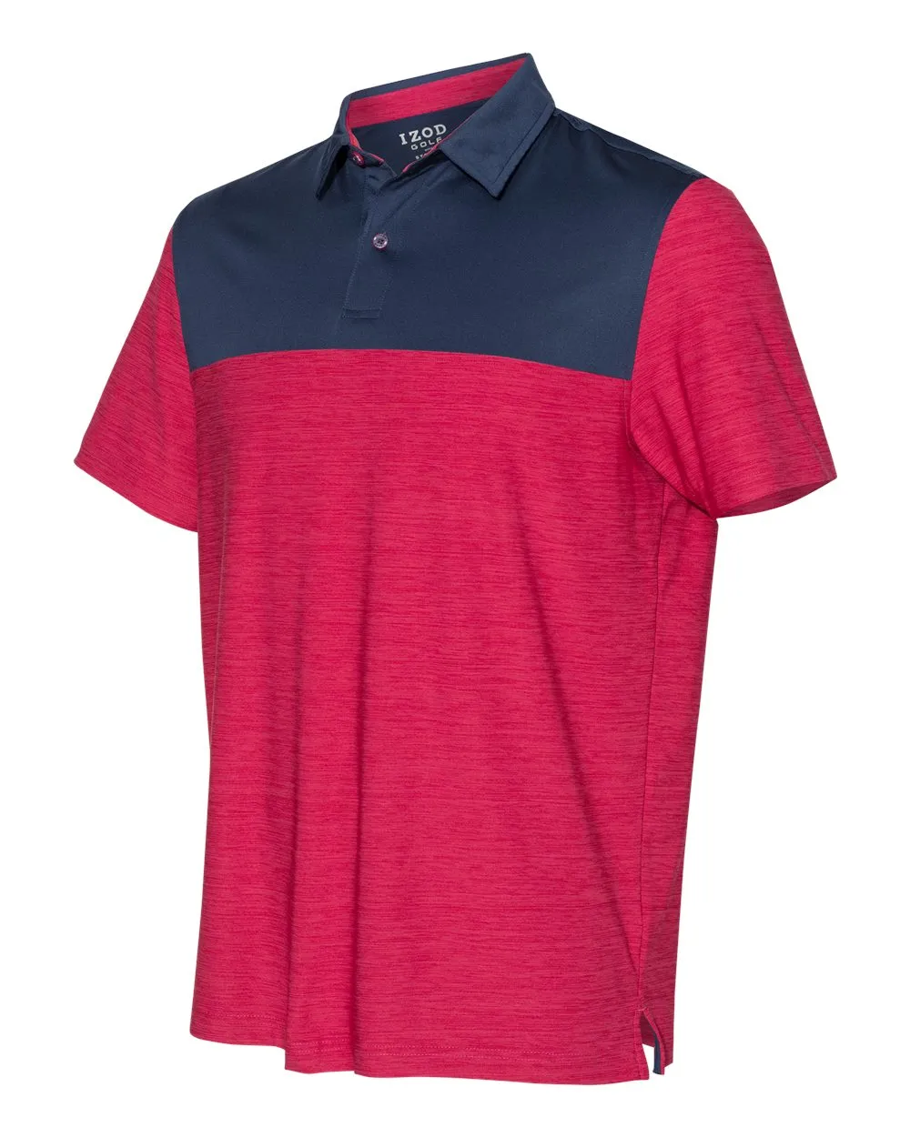 IZOD - Colorblocked Space-Dyed Sport Shirt sold by T-Shirt Addicts product image thumbnail 5