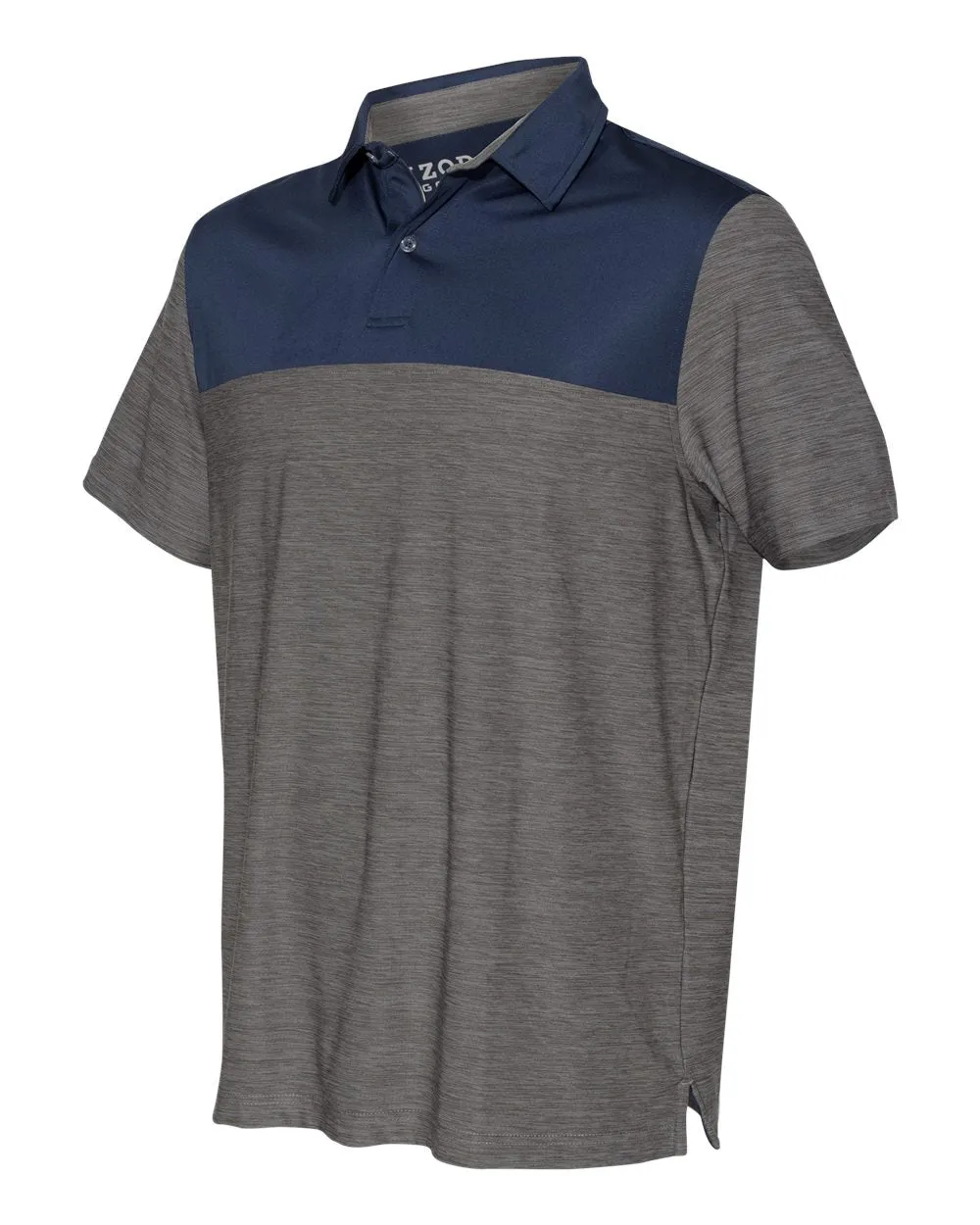 IZOD - Colorblocked Space-Dyed Sport Shirt sold by T-Shirt Addicts product image thumbnail 4