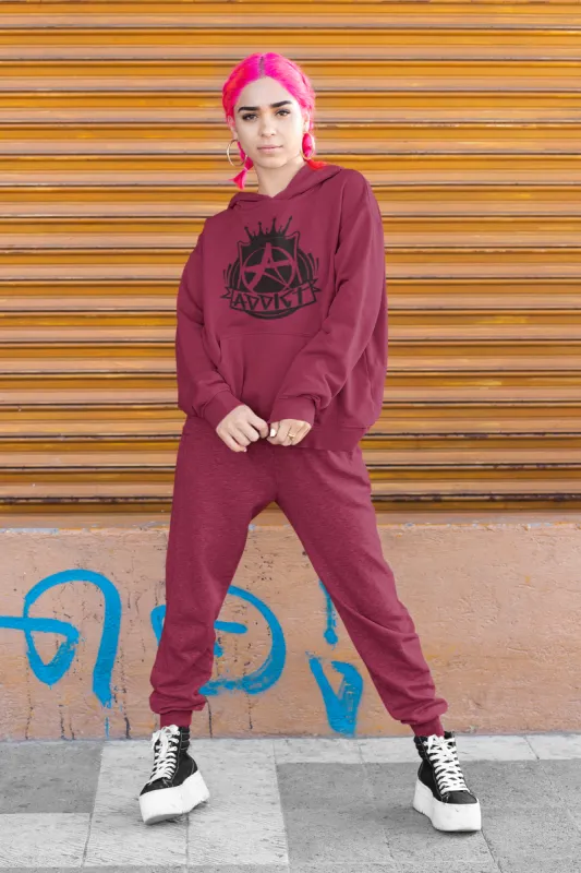 Addict Apparel Logo Hoodie* sold by T-Shirt Addicts