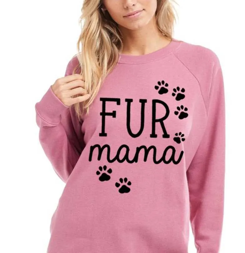 Fur Mama Sweatshirt / Hoodie sold by T-Shirt Addicts product image thumbnail 2