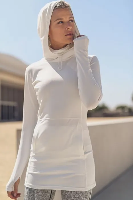 Active Hoodie Longline Pullover with Drawstring* sold by T-Shirt Addicts product image thumbnail 2