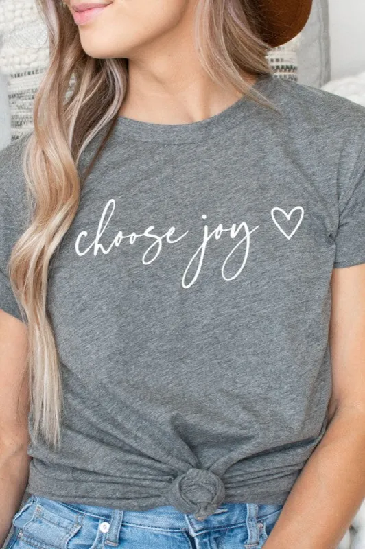 Choose Joy T-Shirt* sold by T-Shirt Addicts