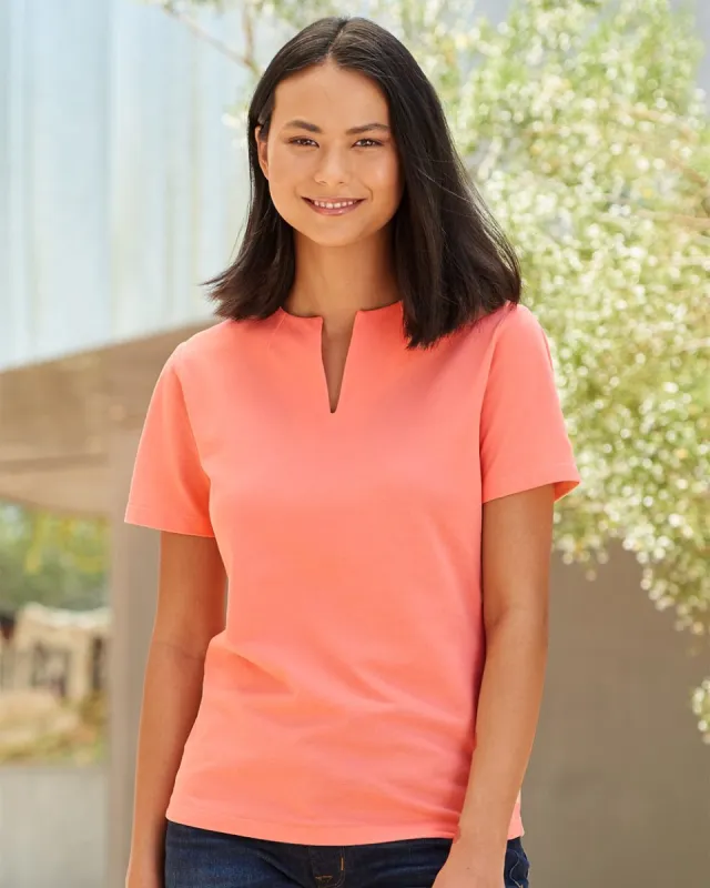 PRIM + PREUX - Women’s Preux Piqué Top sold by T-Shirt Addicts
