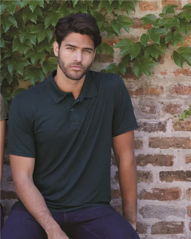 Weatherproof - Cool Last Heathered Lux Sport Shirt made by T-Shirt Addicts