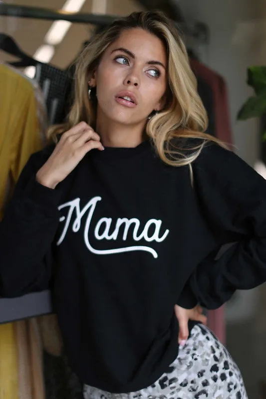Mama Sweatshirt* sold by T-Shirt Addicts product image thumbnail 2