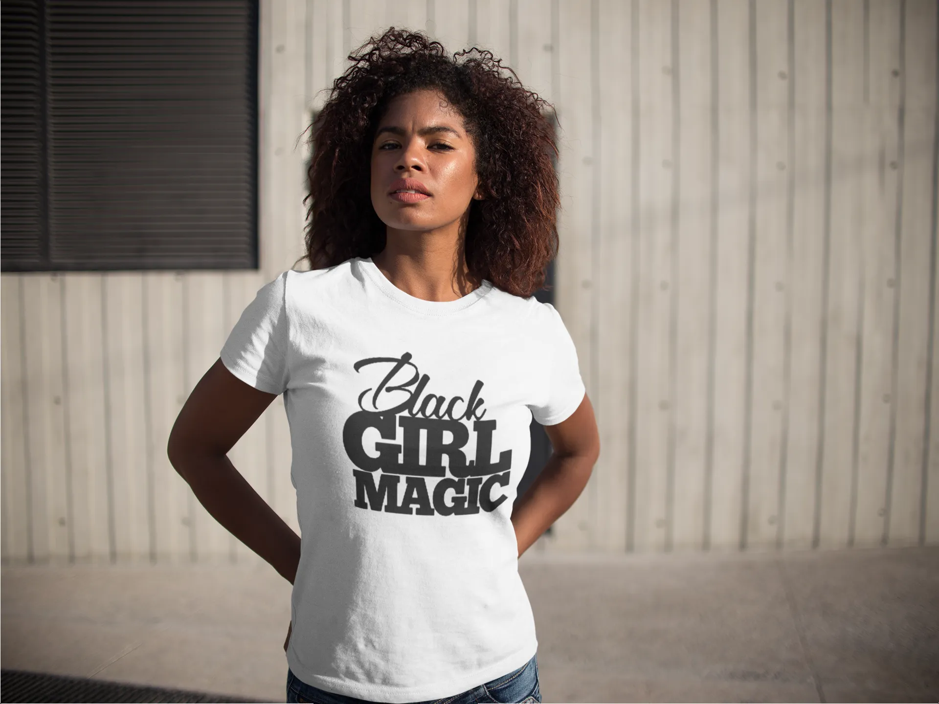 Black Girl Magic T-Shirt* sold by T-Shirt Addicts product image thumbnail 2