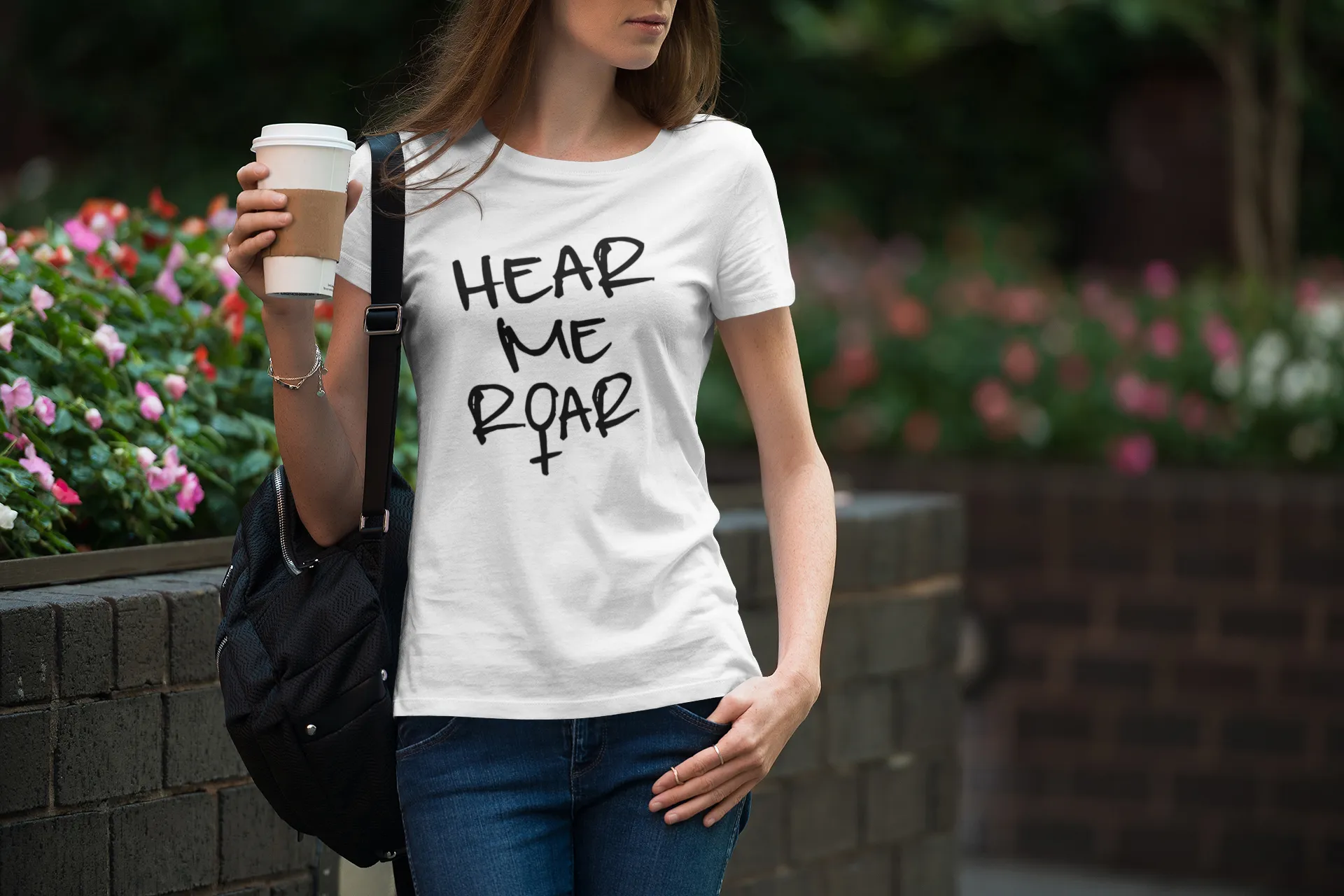 Hear Me Roar T-Shirt sold by T-Shirt Addicts product image thumbnail 4