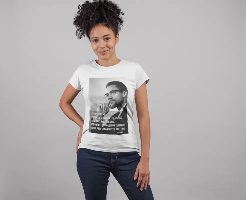 Malcolm X Quote Shirt sold by T-Shirt Addicts