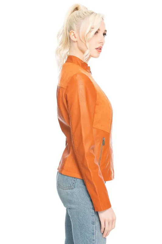 "The Ride Jacket" Vegan Leather Jacket* sold by T-Shirt Addicts product image thumbnail 4