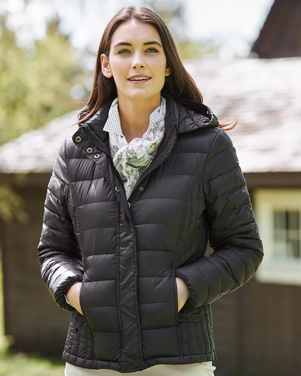Weatherproof - Women's 32 Degrees Hooded Packable Down Jacket* sold by T-Shirt Addicts