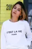 C'est La Vie Paris Sweatshirt* sold by T-Shirt Addicts