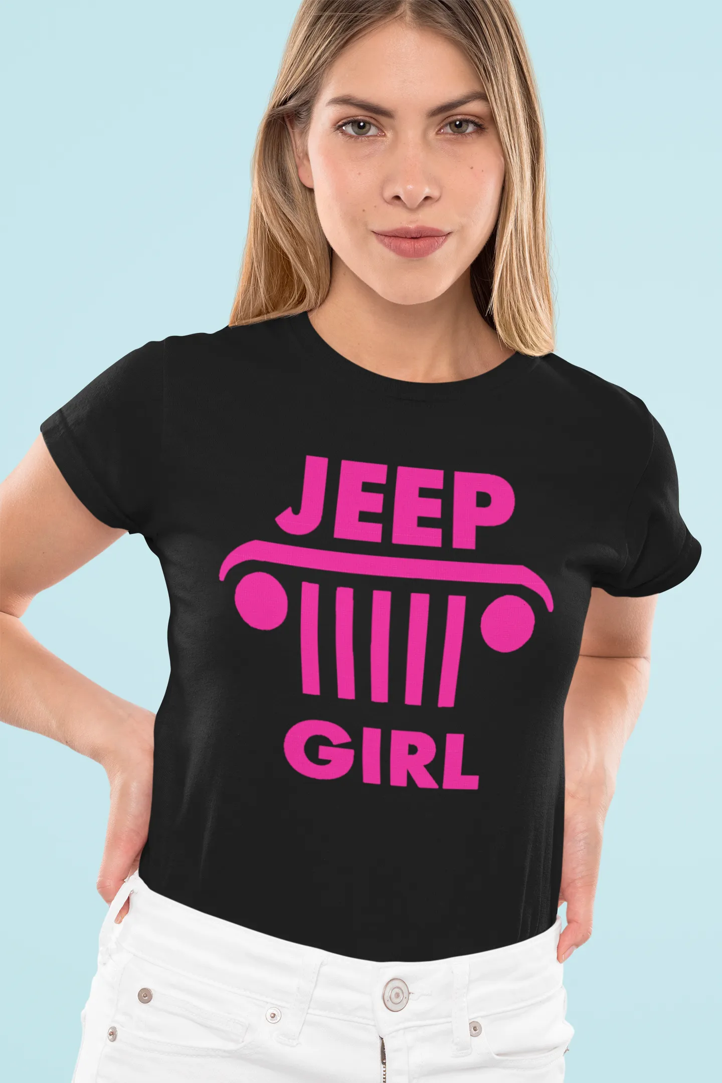 Jeep Girl T-Shirt sold by T-Shirt Addicts