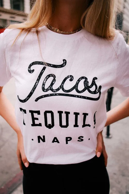 Tacos Tequila Naps T-Shirt* sold by T-Shirt Addicts product image thumbnail 2