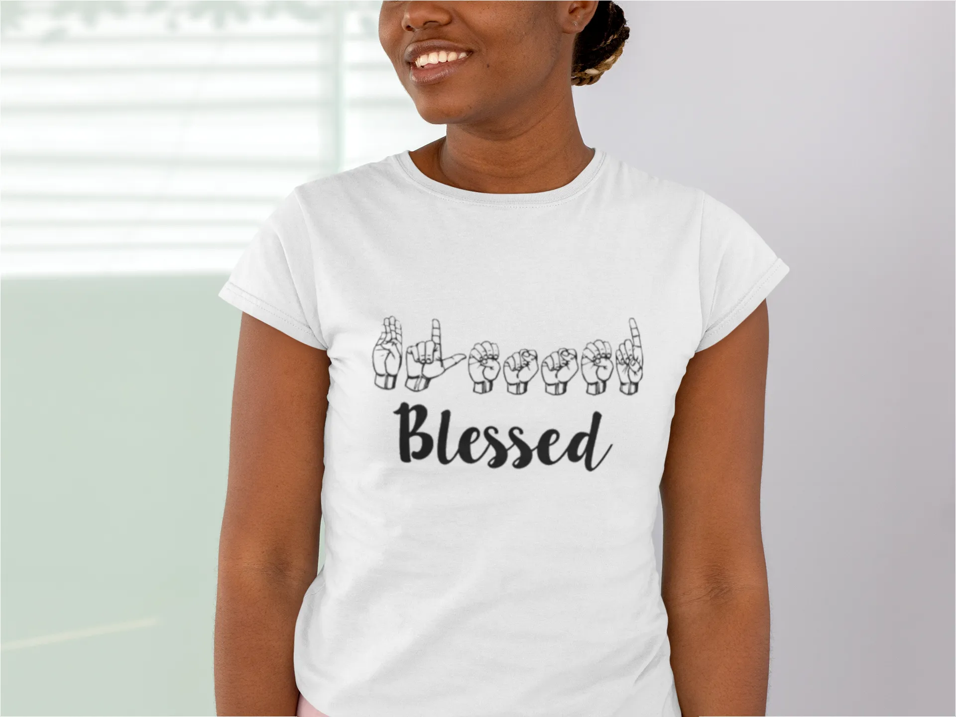 Signing Blessed T-Shirt* sold by T-Shirt Addicts