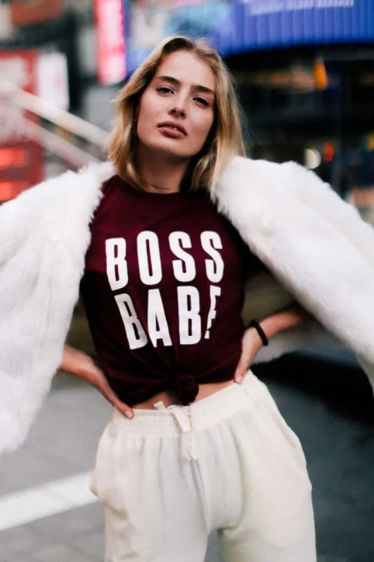 Boss Babe T-Shirt* sold by T-Shirt Addicts
