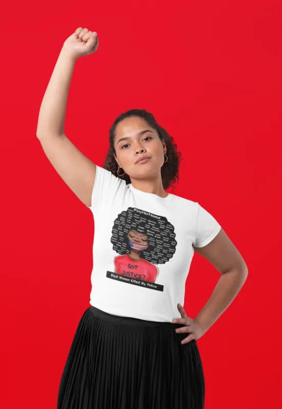#SayHerName Campaign T-Shirt* sold by T-Shirt Addicts