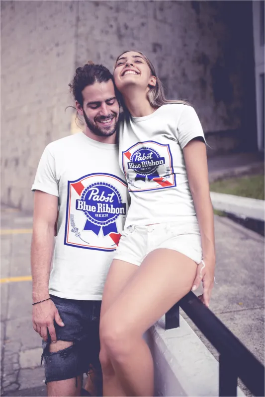 Pabst Blue Ribbon T-Shirt* sold by T-Shirt Addicts