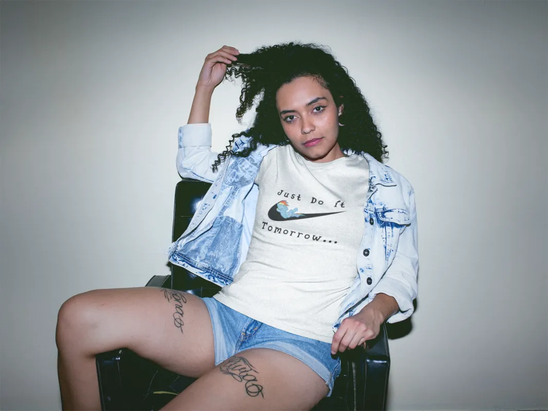 Just Do It Tomorrow T-Shirt sold by T-Shirt Addicts