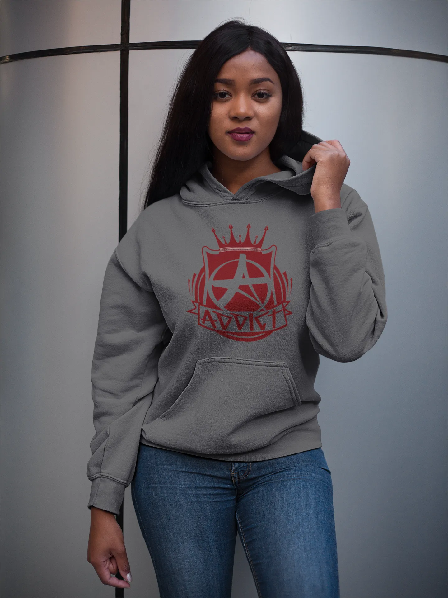 Addict Apparel Logo Sweatshirt / Hoodie* sold by T-Shirt Addicts