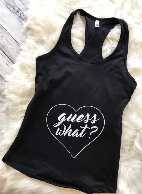 Guess What Tank Top sold by T-Shirt Addicts