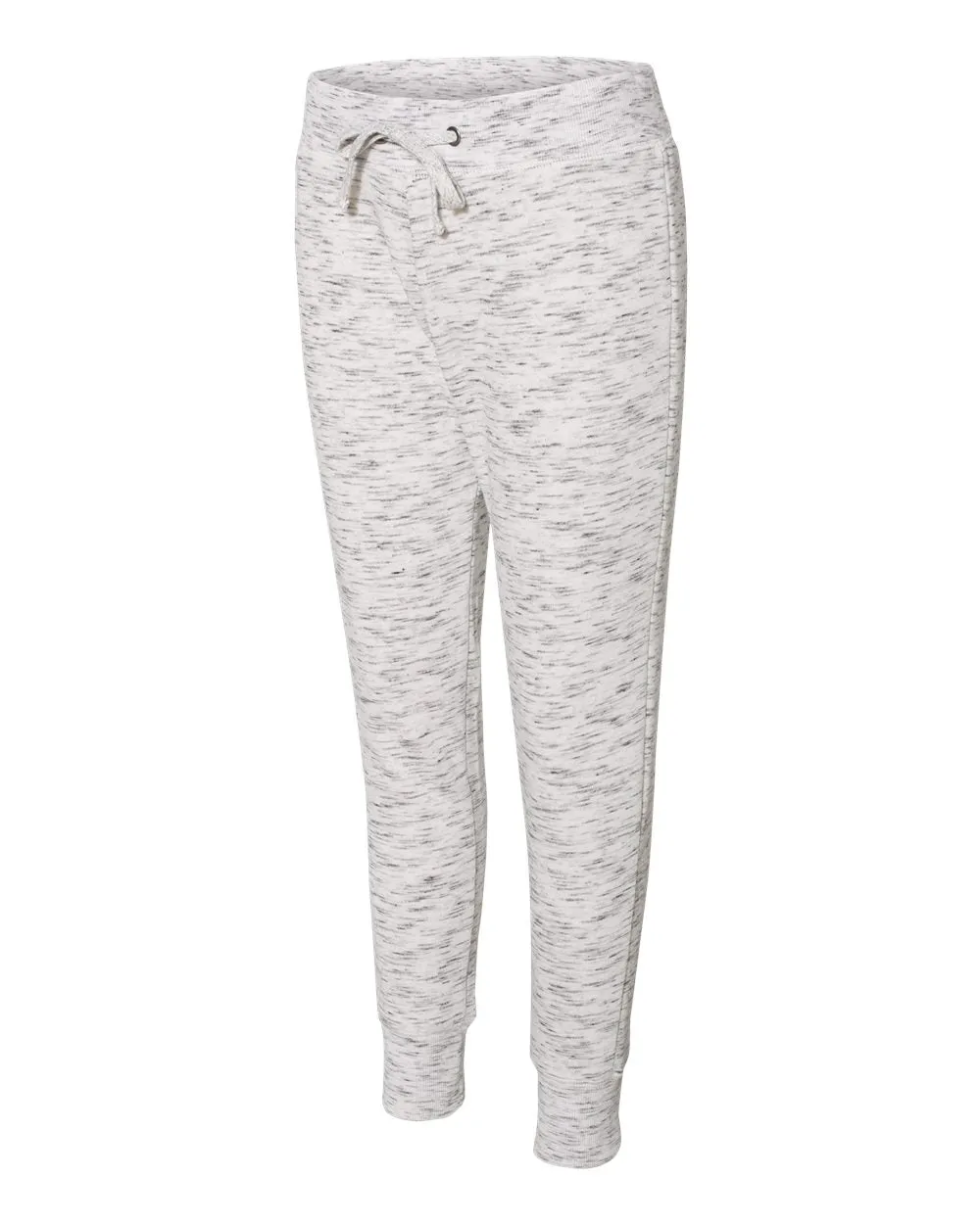 J. America - Women’s Mélange Fleece Joggers* sold by T-Shirt Addicts product image thumbnail 2