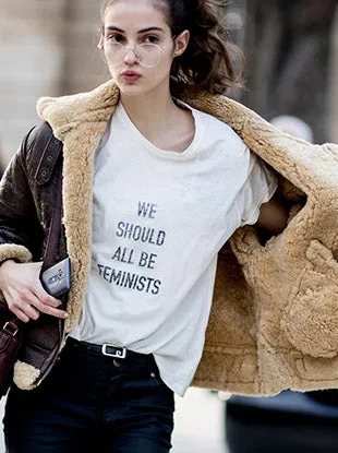 Vintage We Should All Be Feminists T-Shirt sold by T-Shirt Addicts