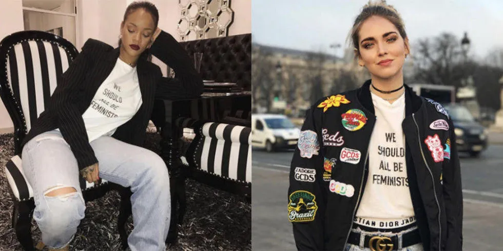 Vintage We Should All Be Feminists T-Shirt sold by T-Shirt Addicts product image thumbnail 2