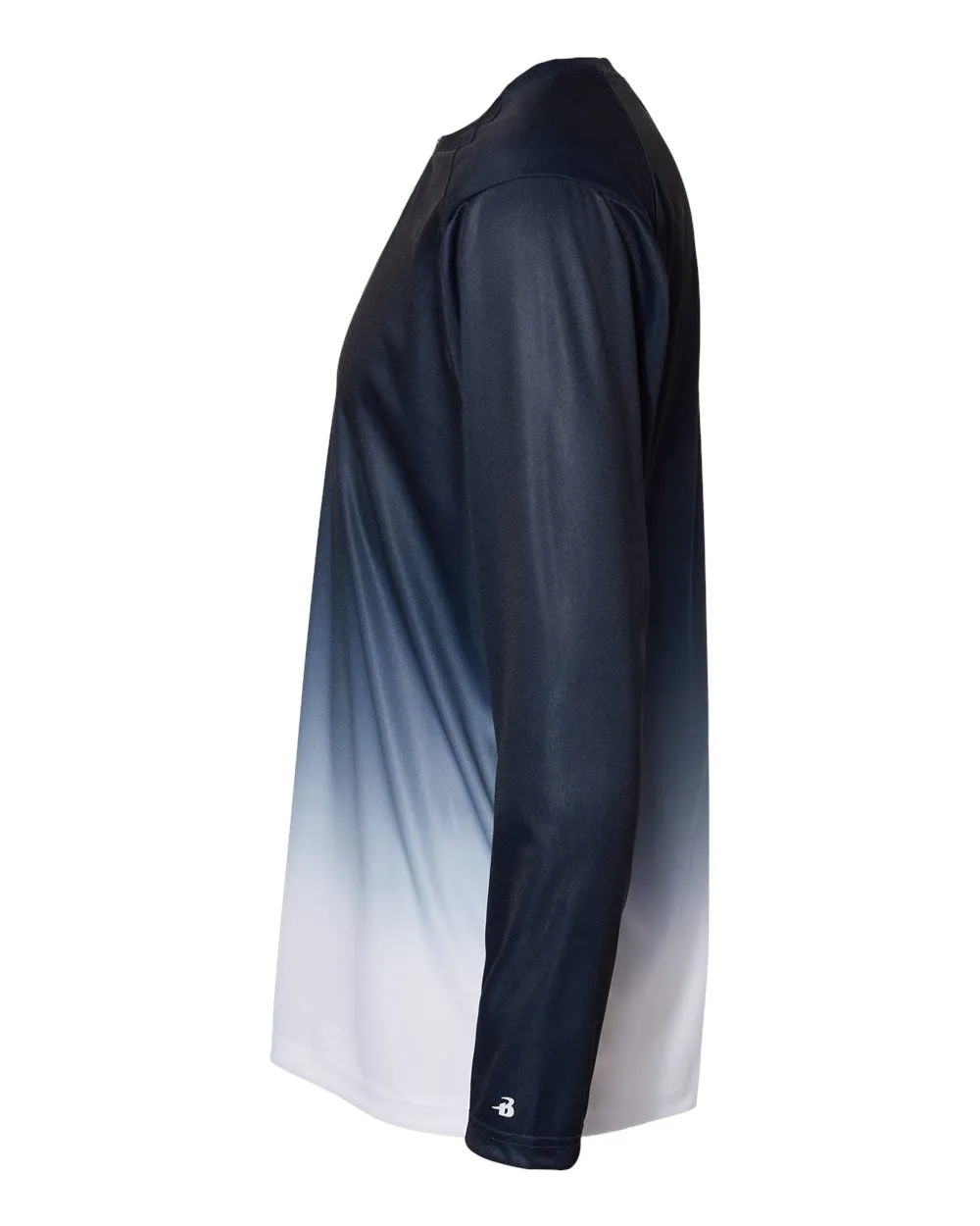 Badger - Ombre Long Sleeve T-Shirt* sold by T-Shirt Addicts product image thumbnail 2