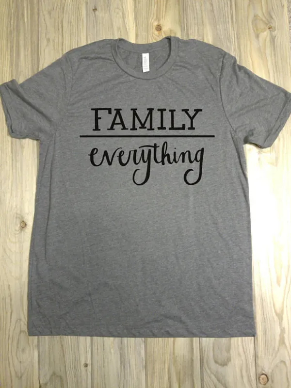 Family Over Everything T-Shirt sold by T-Shirt Addicts