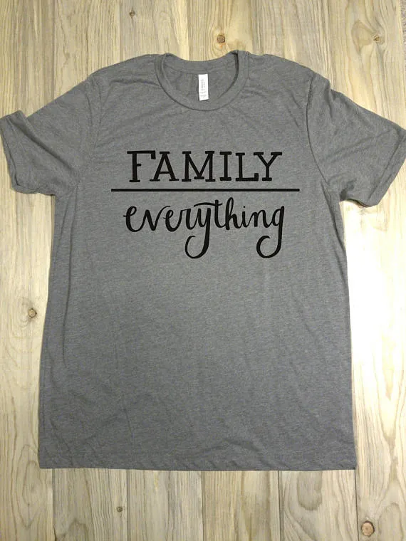 Family Over Everything T-Shirt sold by T-Shirt Addicts