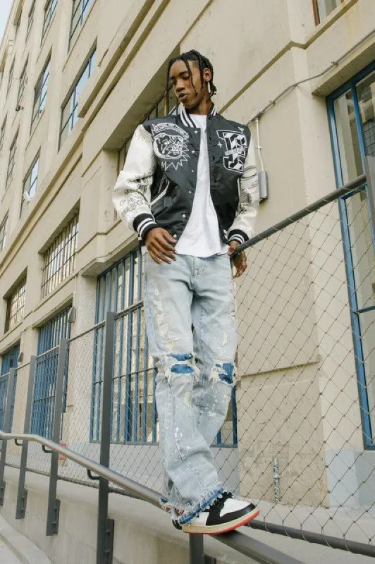 Unisex Spring Varsity Jacket sold by T-Shirt Addicts