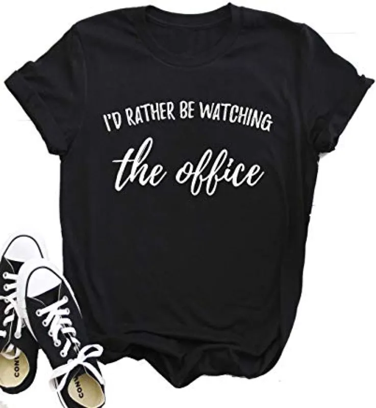 I'd Rather Be Watching The Office (The Office TV Show) T-Shirt* sold by T-Shirt Addicts