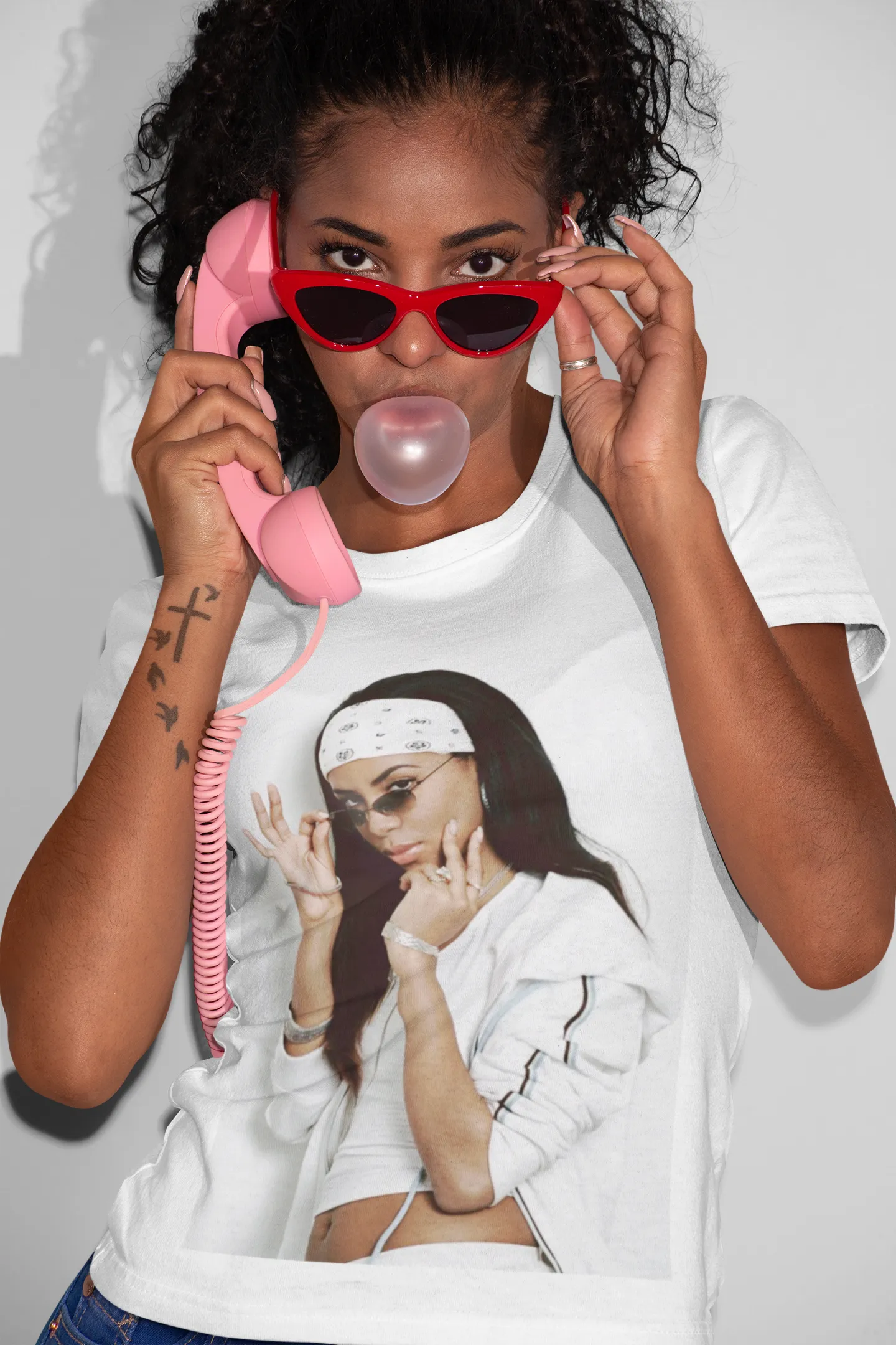 Aaliyah Picture T-Shirt* sold by T-Shirt Addicts