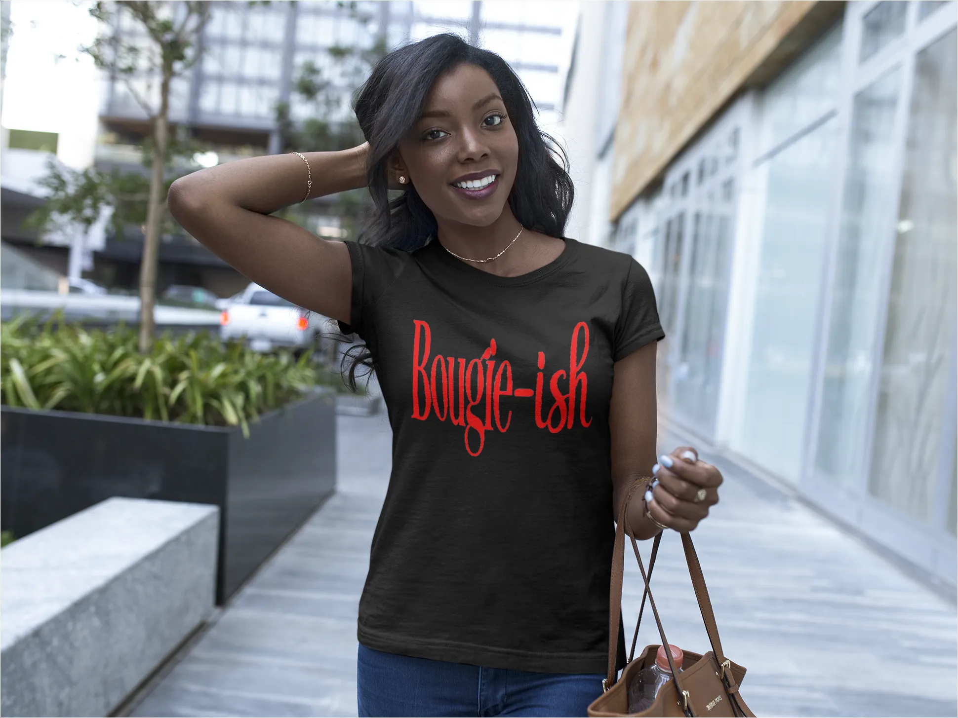Bougie-ish T-Shirt* sold by T-Shirt Addicts product image thumbnail 2