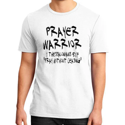 Prayer Warrior 1 Thessalonians 5:17 "Pray Without Ceasing" T-Shirt* sold by T-Shirt Addicts product image thumbnail 3