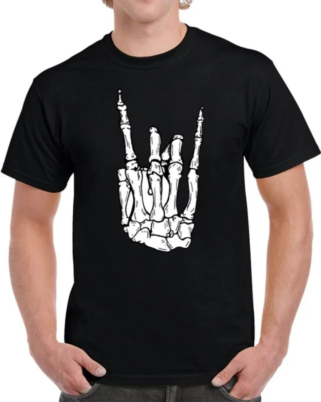 Skeleton Hand T-Shirt sold by T-Shirt Addicts