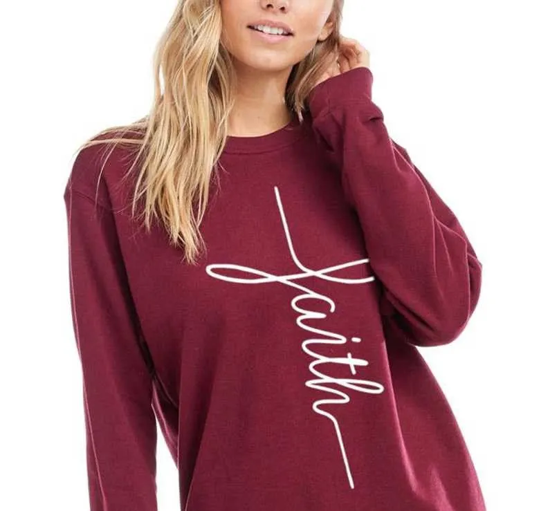 Faith Sweatshirt / Hoodie sold by T-Shirt Addicts product image thumbnail 5