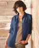 Burnside - Women's Long Sleeve Solid Flannel Shirt* sold by T-Shirt Addicts